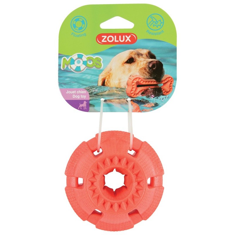 Jouet Tpr Balle Moos 9,5Cm Corail