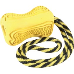 JOUET CAOUTCH CORD TITAN S JAUNE