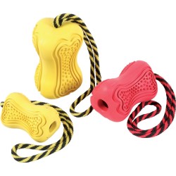 JOUET CAOUTCH CORD TITAN S JAUNE