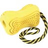 JOUET CAOUTCH CORD TITAN L JAUNE