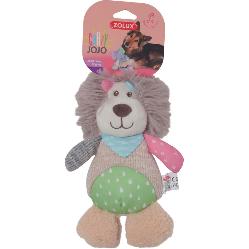 JOUET chien PELUCHE CRAZY JOJO LION