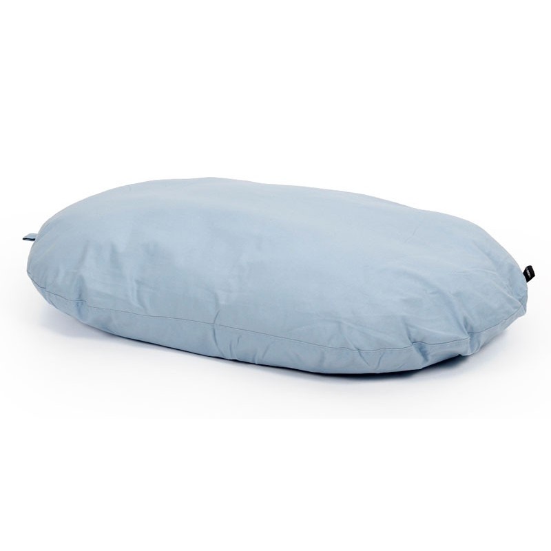 Cotton - Coussin Rond - Bleu Clair - 108X70Cm