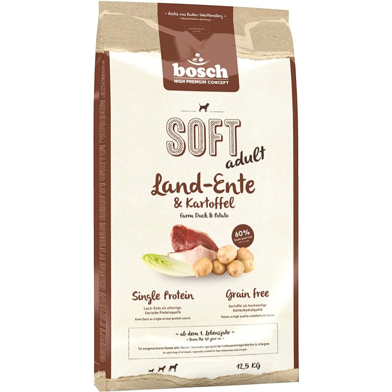 Bosch HPC SOFT Adult Canard & Pomme de Terre 12.5Kg 