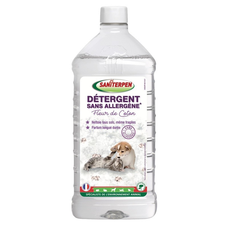 SANITERPEN DETERGENT FLEUR DE COTON 1L