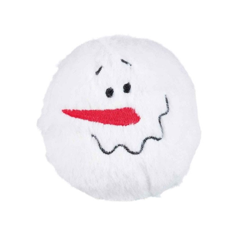 Jouet Noel Peluche Boule De Neige 10Cm Noel