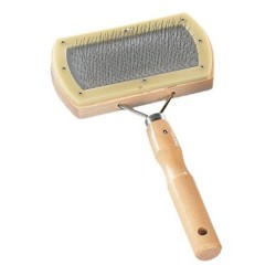 BROSSE CARDE BOIS pour chiens