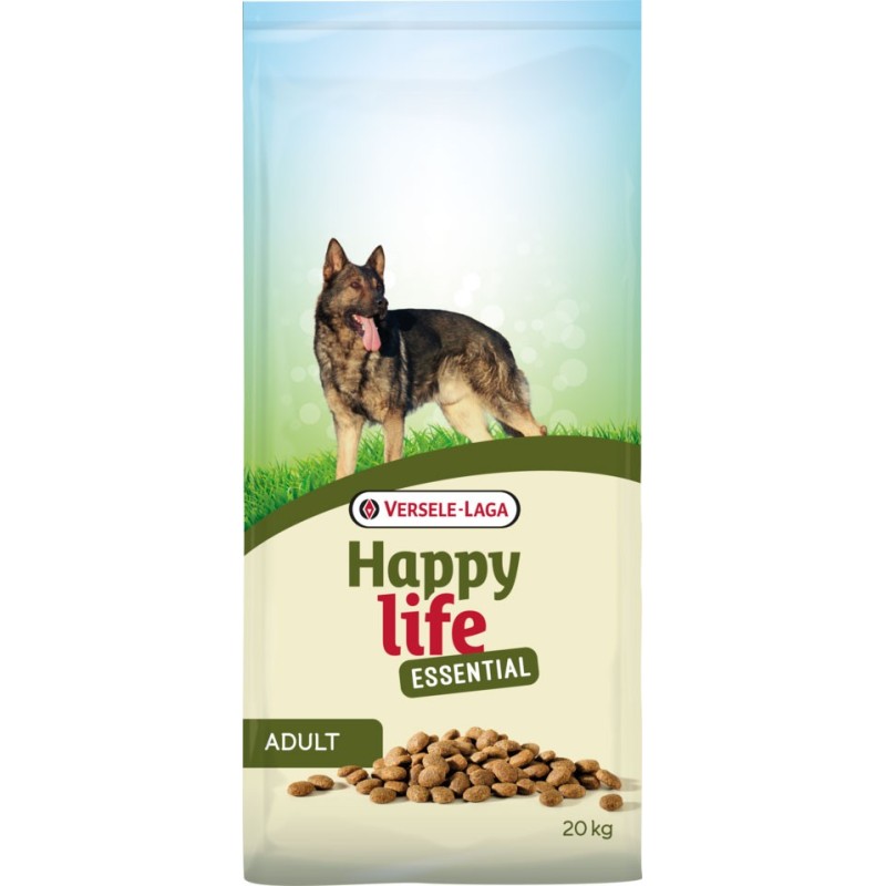 Adult Essential 20kg - Happy Life - Croquettes pour chiens