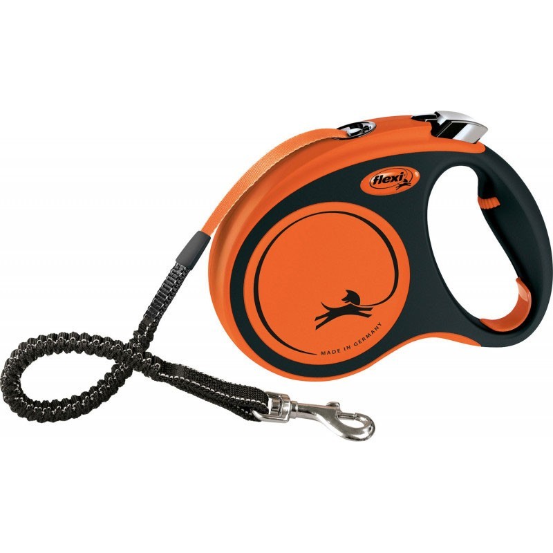 FLEXI Xtrem M - 5M SANGLE - MAX 35KG - Laisse enrouleur