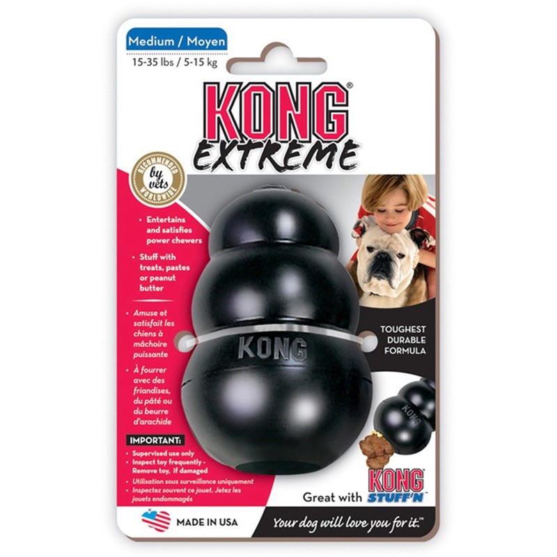 Kong Toy  Extreme Medium Noir