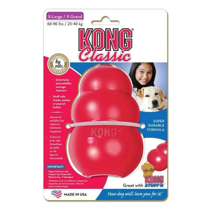 Kong Toy Classic X-Large Rouge