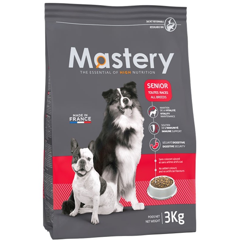 Mastery Chien Senior 3Kg - Croquettes pour chiens seniors