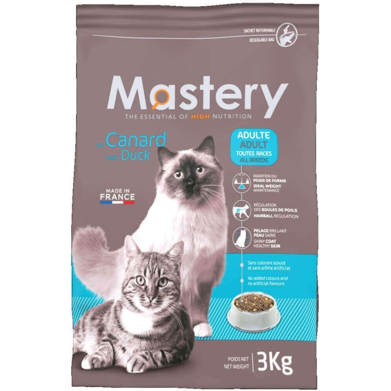 Mastery Chat Canard 3Kg