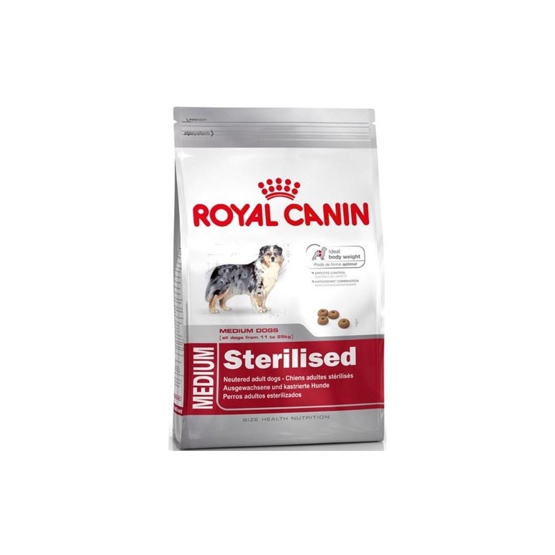 Adult Medium Sterilised - 12Kg* - Royal Canin - Croquettes chiens stérilisés