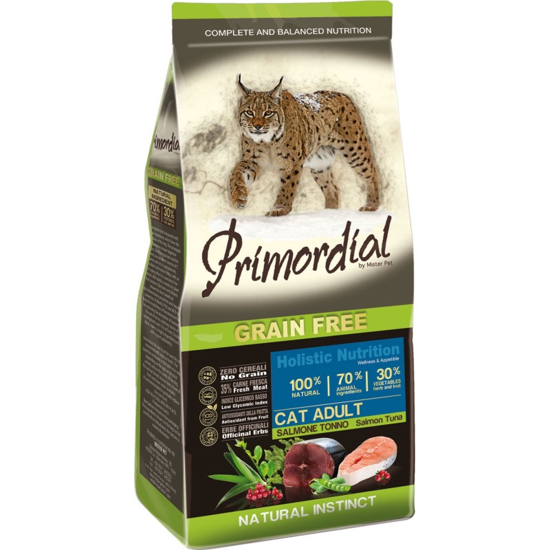 Primordial Chat Adulte Saumon - Thon 2 Kg