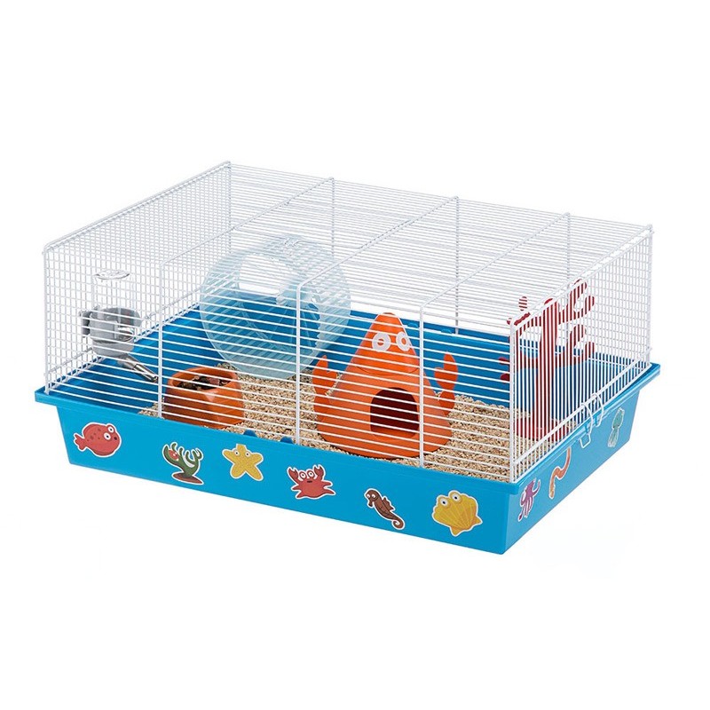 CAGE MILOS SMALL OCEAN 50x35x23,5cm    FERPL