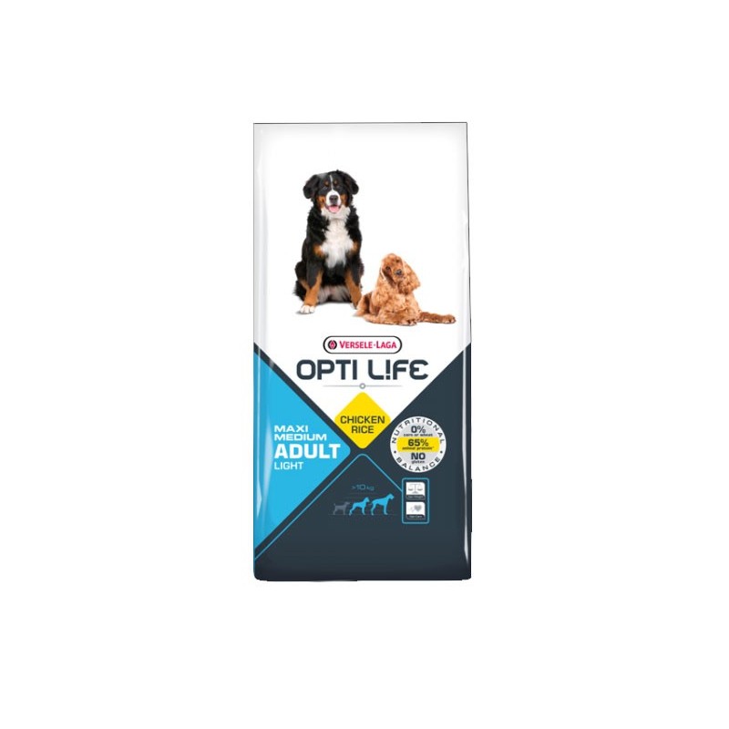 Medium & Maxi Adult Sterilised/Light 12.5Kg - Opti-Life - Croquettes chiens adultes