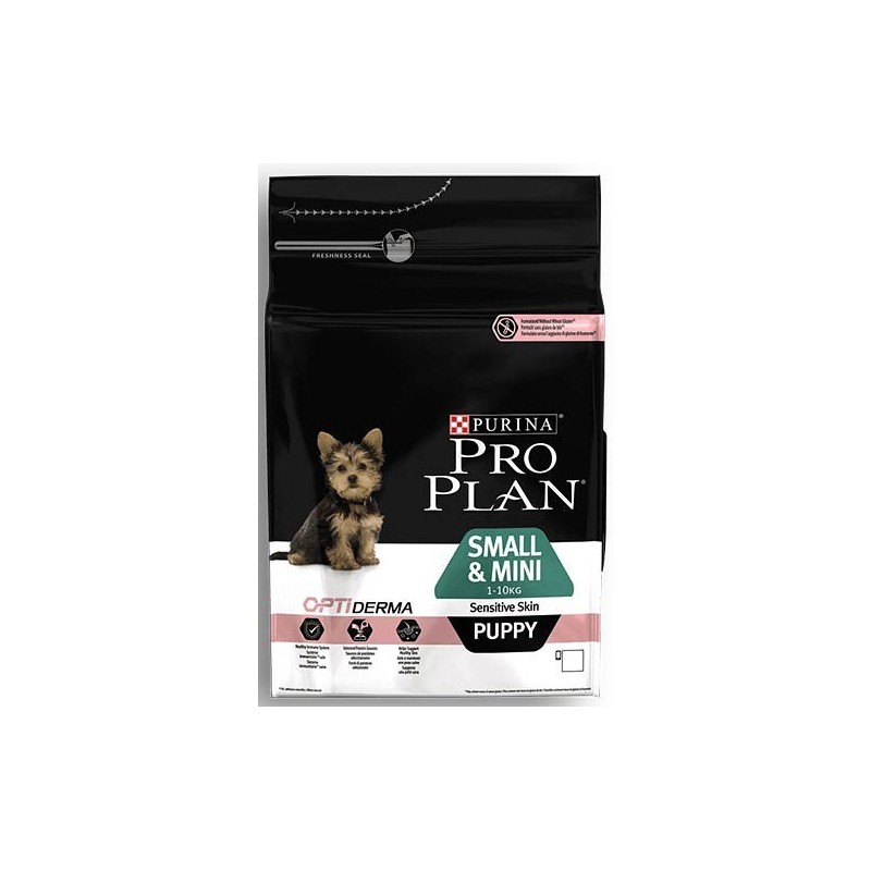 Mini Puppy Sensitive Skin 3Kg - Pro Plan - Croquettes pour chiots