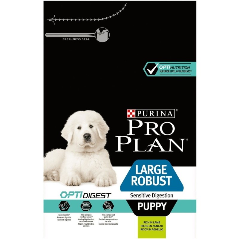 Large Robust Puppy Sensitive Digestion 12Kg - Pro Plan - Croquettes pour chiots