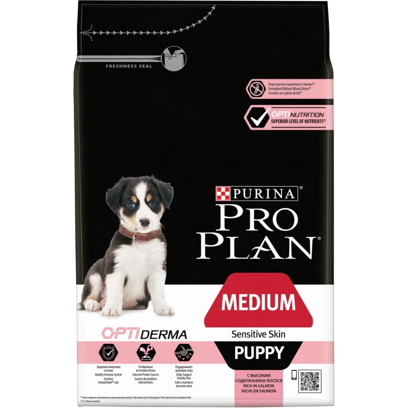 Medium Puppy Sensitive Skin 3Kg* - Pro Plan - Croquettes pour chiots