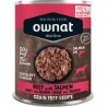 Ownat Chien Wetline Boeuf&Saumon 395gr