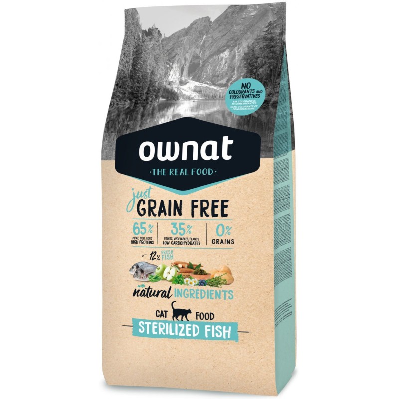 Ownat Chat Just GF Sterilised Fish 3kg