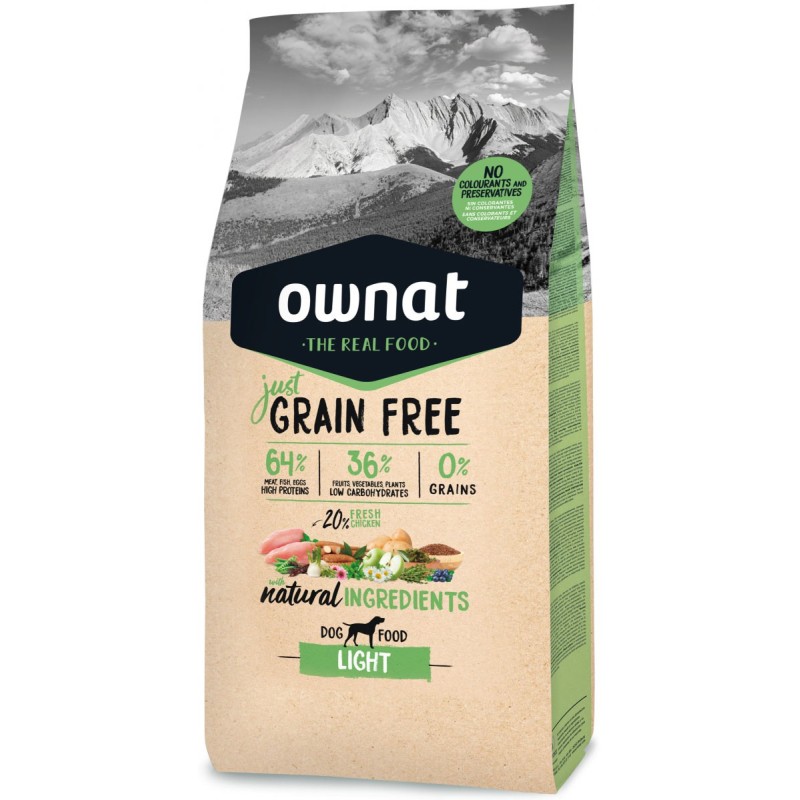 Ownat Chien Just GF Light 3kg