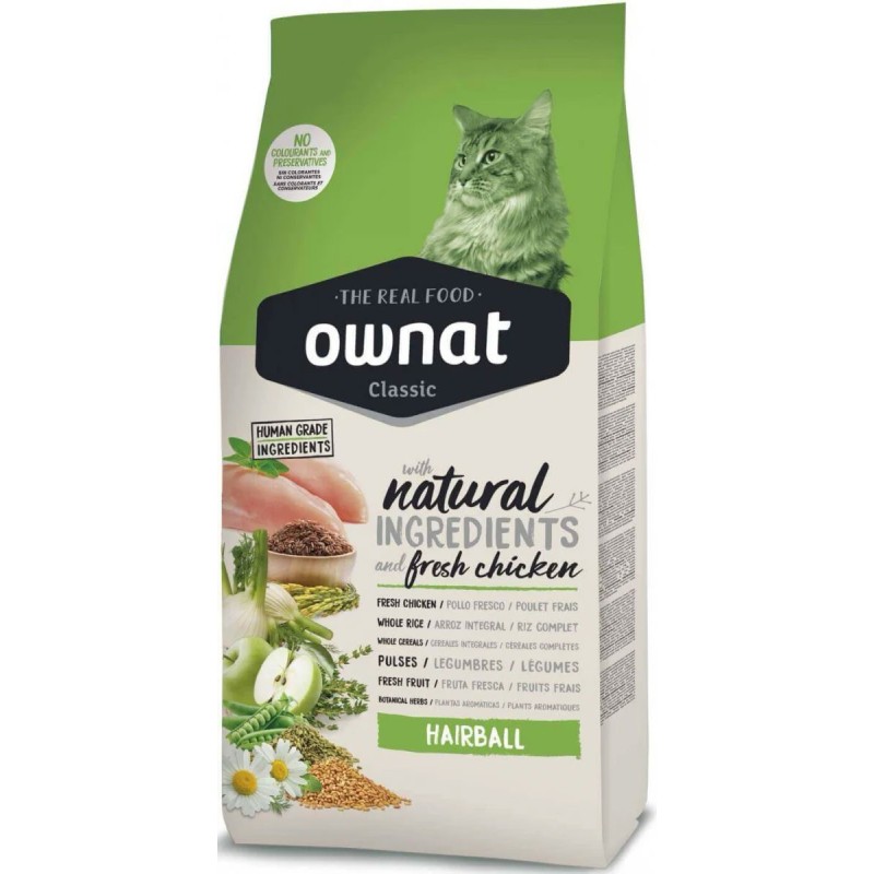 Ownat Chat Classic Hairball 4kg