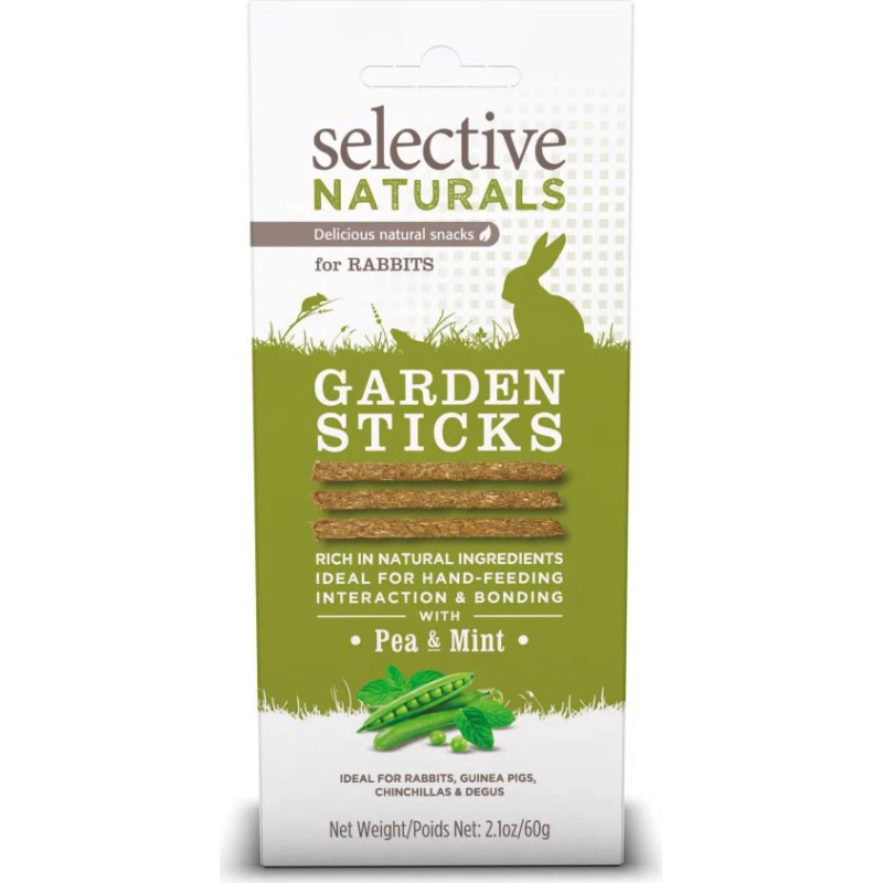 Selective Friandise Garden sticks Lapin 60gr