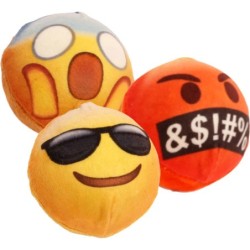 Emoji - Set de 3 Balles S -...