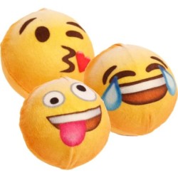 Emoji - Set de 3 Balles S -...